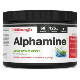 Alphamine, Sour Green Apple - 180g