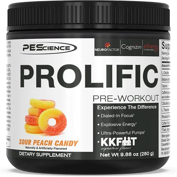 Prolific, кисло-персиковые конфеты - 280 г