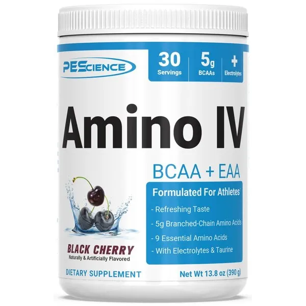 Amino IV, Black Cherry - 390g