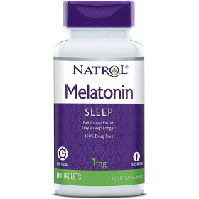 Melatonin Time Release, 1mg - 90 tabs