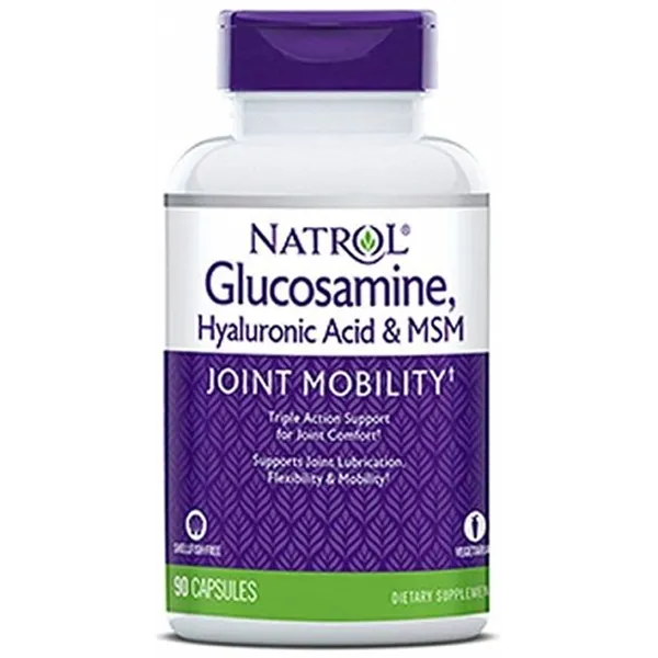 Glucosamine, Hyaluronic Acid & MSM - 90 caps