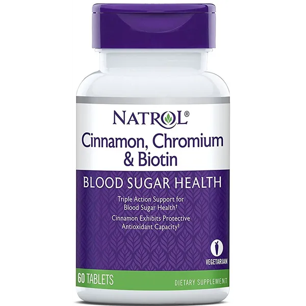 Корица, хром и биотин - 60 таблеток