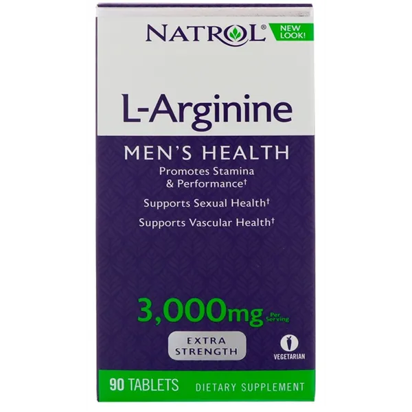 L-arginīns, 3000 mg - 90 tabletes