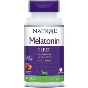 Melatonin Fast Dissolve, 1mg - 90 tabs