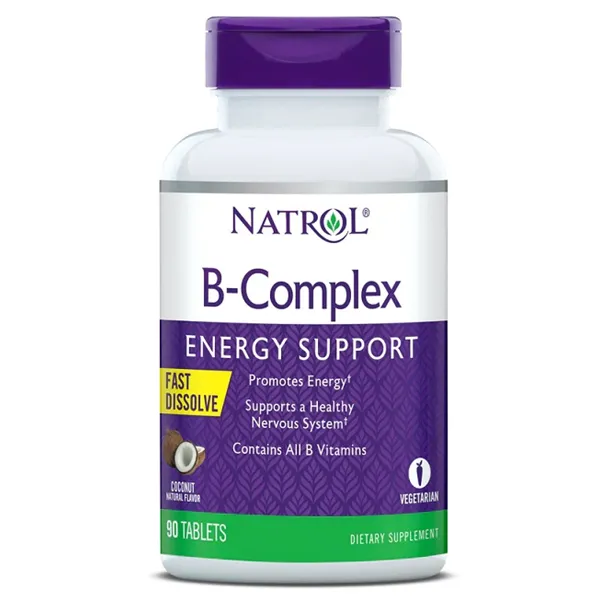 B-Complex Fast Dissolve, Coconut - 90 tabs