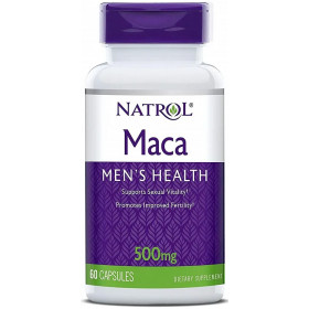 Maca, 500 mg - 60 kapsulių