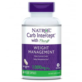 Carb Intercept с фазой 2 — 60 растительных капсул