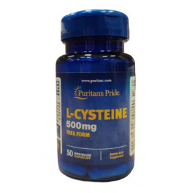 L-Cysteine, 500 mg - 50 caps