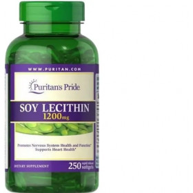 Soy Lecithin, 1200mg - 250 softgels