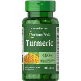 Kurkuma, 400 mg - 100 kapsulas