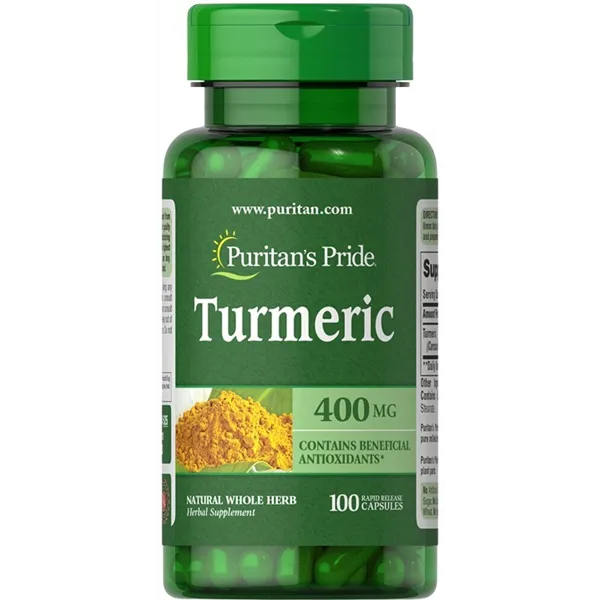 Kurkuma, 400 mg - 100 kaps.