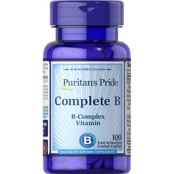 B vitamīnu komplekss - 100 kapletas