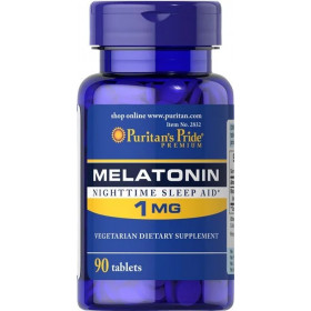 Melatonīns, 1 mg - 90 tabletes