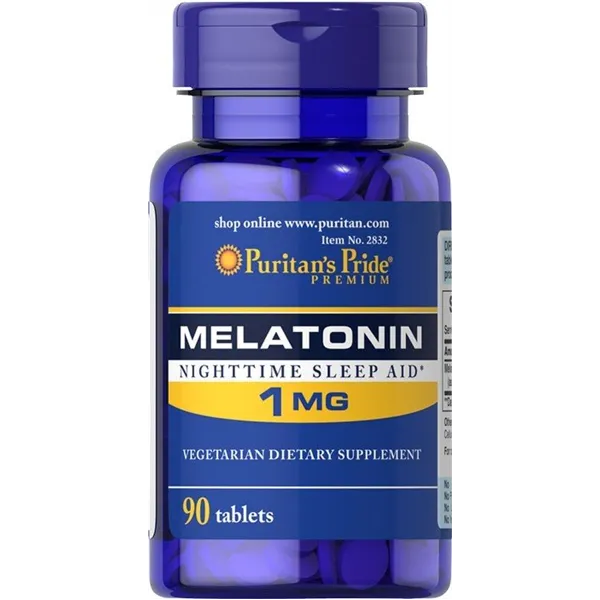 Melatoninas, 1 mg - 90 tablečių