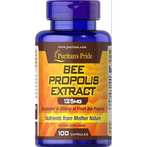 Bee Propolis Extract, 125mg - 100 caps
