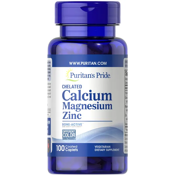 Kalsium-magnesium-sinkki - 100 kaplettia