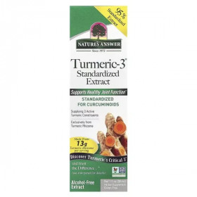 Turmeric-3 Standardized Extract - 30 ml.