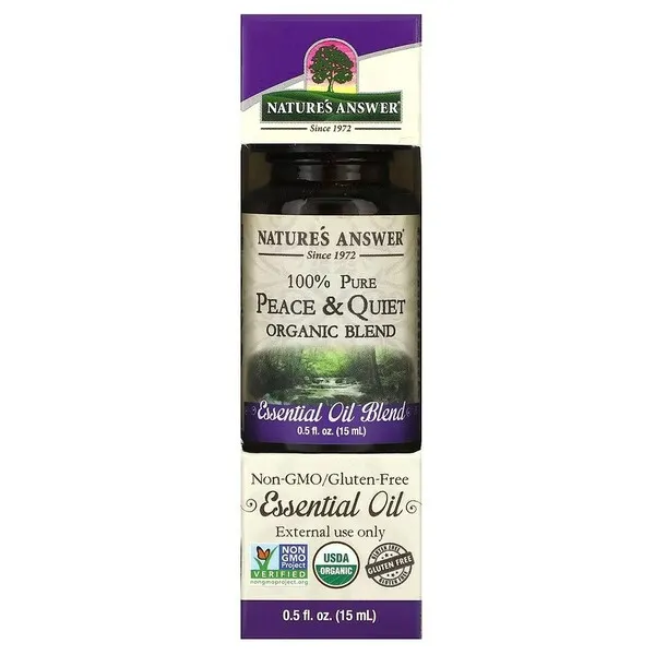 100% Pure Peace & Quiet Blend Essential Oil - 15 ml.