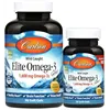 Elite Omega-3 Gems, 1600 mg dabīgā citrona garša - 90 + 30 mīkstās kapsulas
