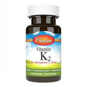 Vitamin K2 MK-7, 90mcg - 60 softgels