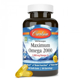 Maksimalus Omega 2000 - 60 minkštųjų gelių
