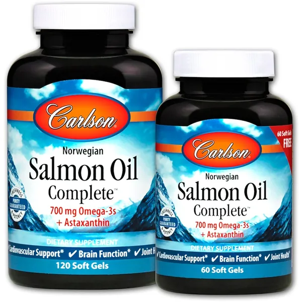 Norwegian Salmon Oil Complete - 120 + 60 softgels