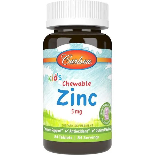 Kid's Chewable Zinc, Natural Mixed Berry - 84 tablets