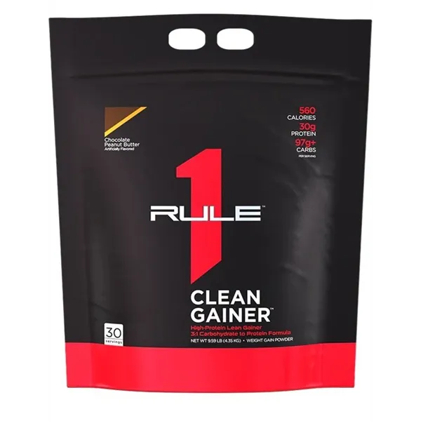 R1 Clean Gainer, шоколад с арахисовым маслом - 4350 г