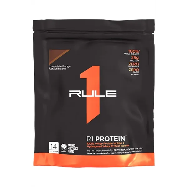 R1 proteīns, šokolādes fudžs - 448g