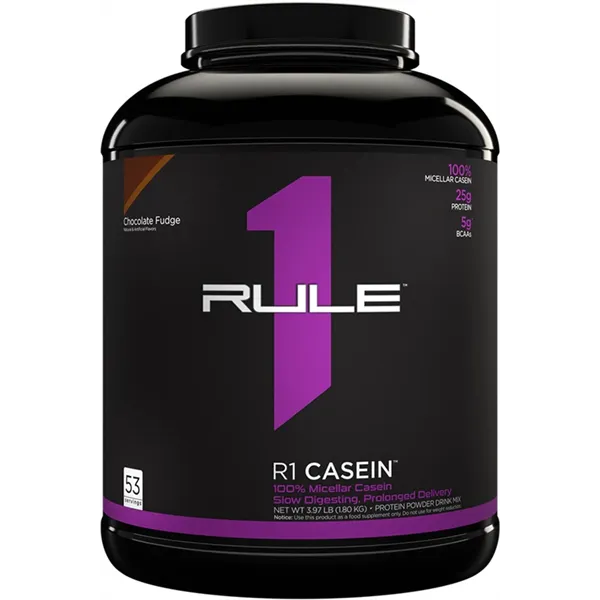 R1 Casein, Chocolate Fudge - 1800g