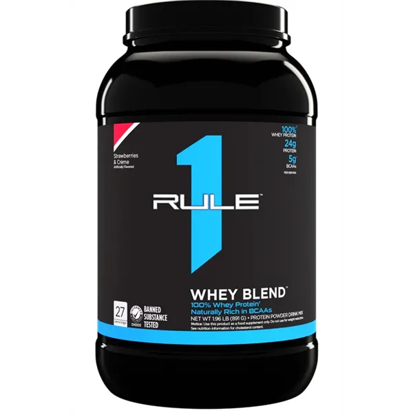 R1 Whey Blend, Strawberries & Creme (EAN 196671004925) - 891g