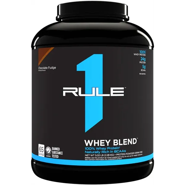 R1 Whey Blend, Chocolate Fudge - 2280g