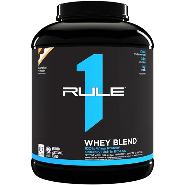 R1 Whey Blend, Campfire S'mores - 2240g