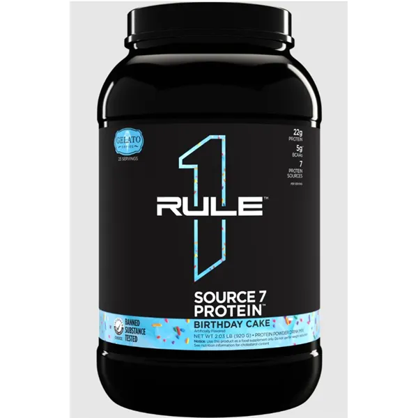 Source7 proteīns, dzimšanas dienas kūkas saldējums - 920g