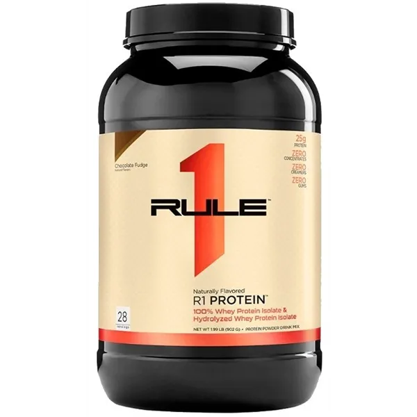 R1 Protein natūraliai pagardintas šokoladinis fudžas - 902 g