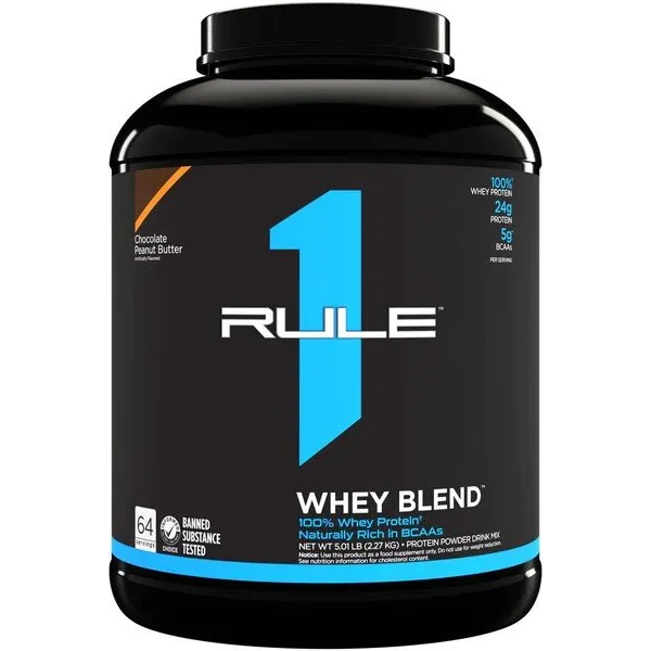 R1 Whey Blend, Chocolate Peanut Butter - 2270g