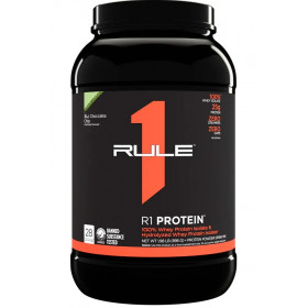 R1 baltyminis su mėtų ir šokolado gabaliukais – 896 g