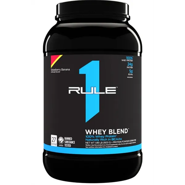 R1 Whey Blend, Strawberry Banana - 905g