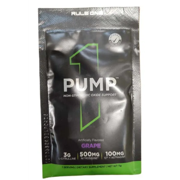 Vynuogių skonio „Pump“ – 11 g (1 porcija)