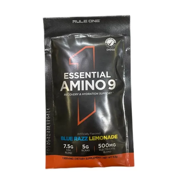 Essential Amino 9, „Blue Razz“ limonadas – 11,5 g (1 porcija)
