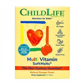 Multi Vitamin Softmelts Gummies, Natural Orange - 27 tabs