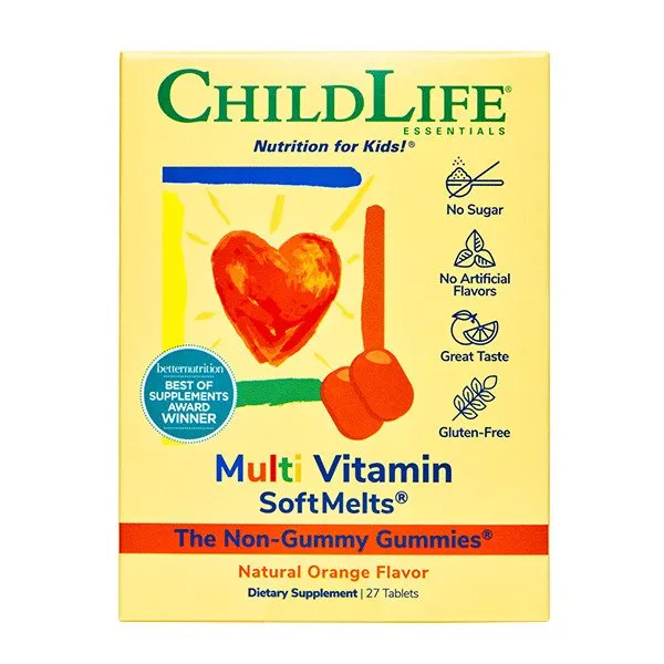 Multi Vitamin Softmelts Gummies, Natural Orange - 27 tabs