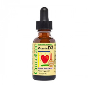 Vitamin D3, Natural Berry - 30 ml.