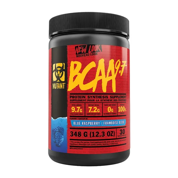 Mutant BCAA 9.7, zilās avenes - 348g
