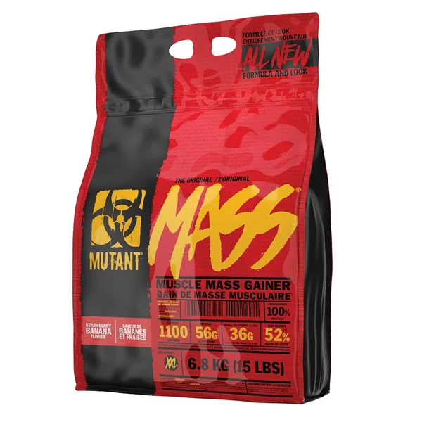Mutant Mass, Strawberry Banana - 6800g