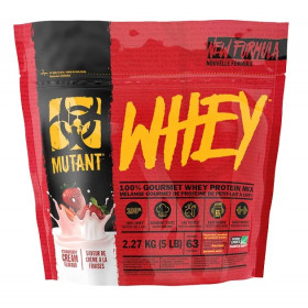 Mutant Whey, zemeņu krēms - 2270g