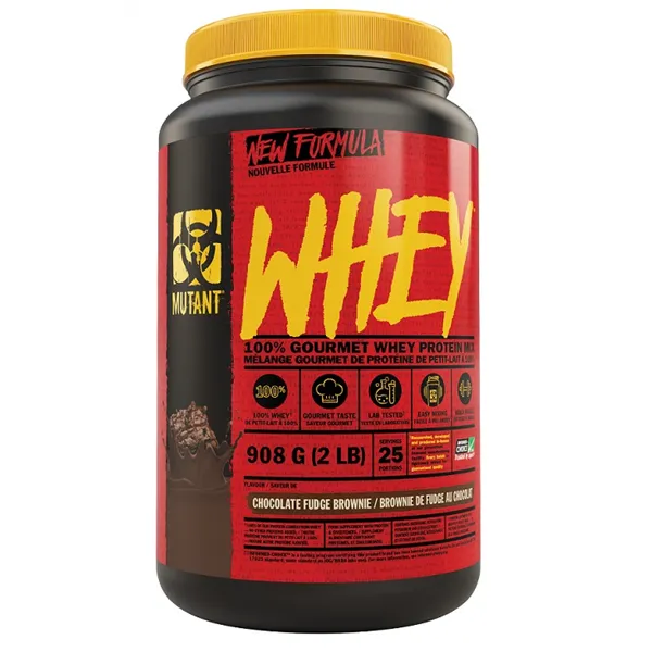 Mutant Whey, Chocolate Fudge Brownie - 908g