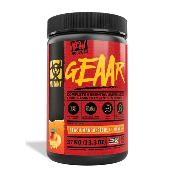 GEAAR, persikų ir mangų - 378 g