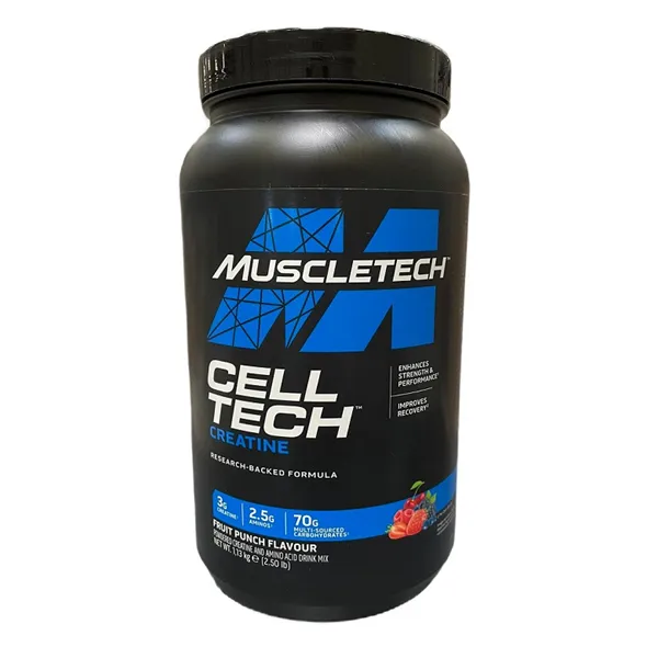 Cell-Tech kreatinas, vaisių punšas (nauja formulė) - 1130 g