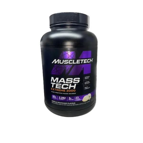 Mass-Tech Extreme 2000, Vanilla Milkshake - 2720g